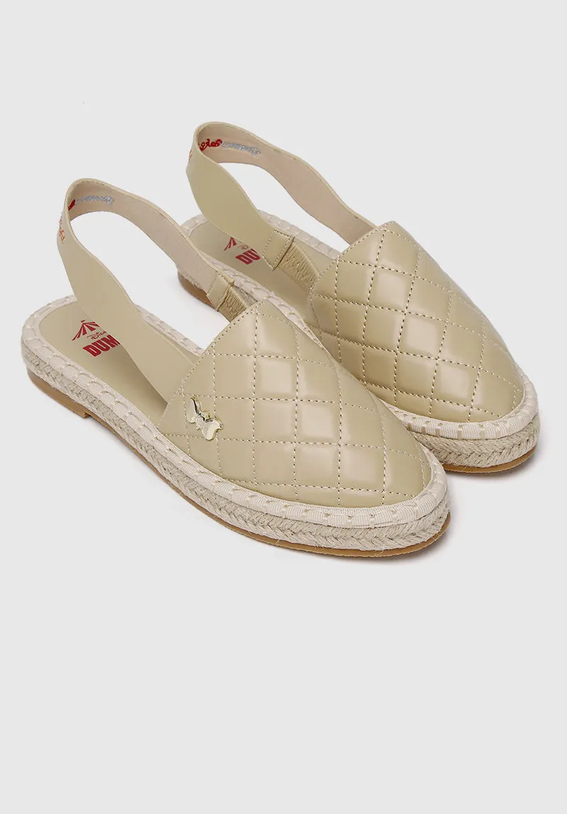 Disney Dumbo Dreams Take Flight Rounded Toe Slip Ons & Espadrilles (Light Yellow)