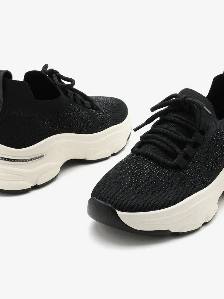 Kailani Crystal Embellished Flyknit Sneakers